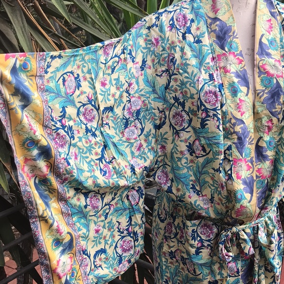 New! Pastel Floral Duster Kimono - Picture 8 of 10